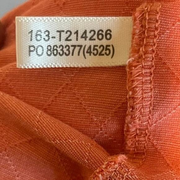 Tommy Bahama Polo Shirt Men Lg Coral Orange Short Sleeve Silk/Cotton Golf Preppy - Picture 5 of 6